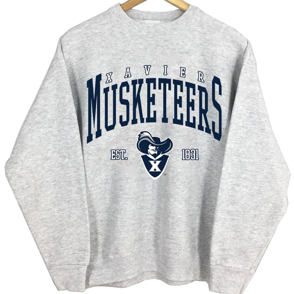 Xavier University Varsity Teams NCAA Xavier Musketeers Shirt Sweatshirt Sweater